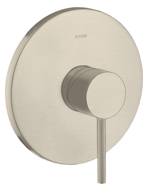 AXOR-HG-AXOR-Starck-Einhebel-Brausemischer-Unterputz-mit-Pingriff-Brushed-Nickel-10616820 gallery number 1